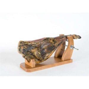 Jamonero Buarfe rioja madera de haya lacado roble