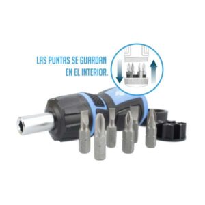 Ferrestock FSKDES017 set destornillador con carraca 6 pcs